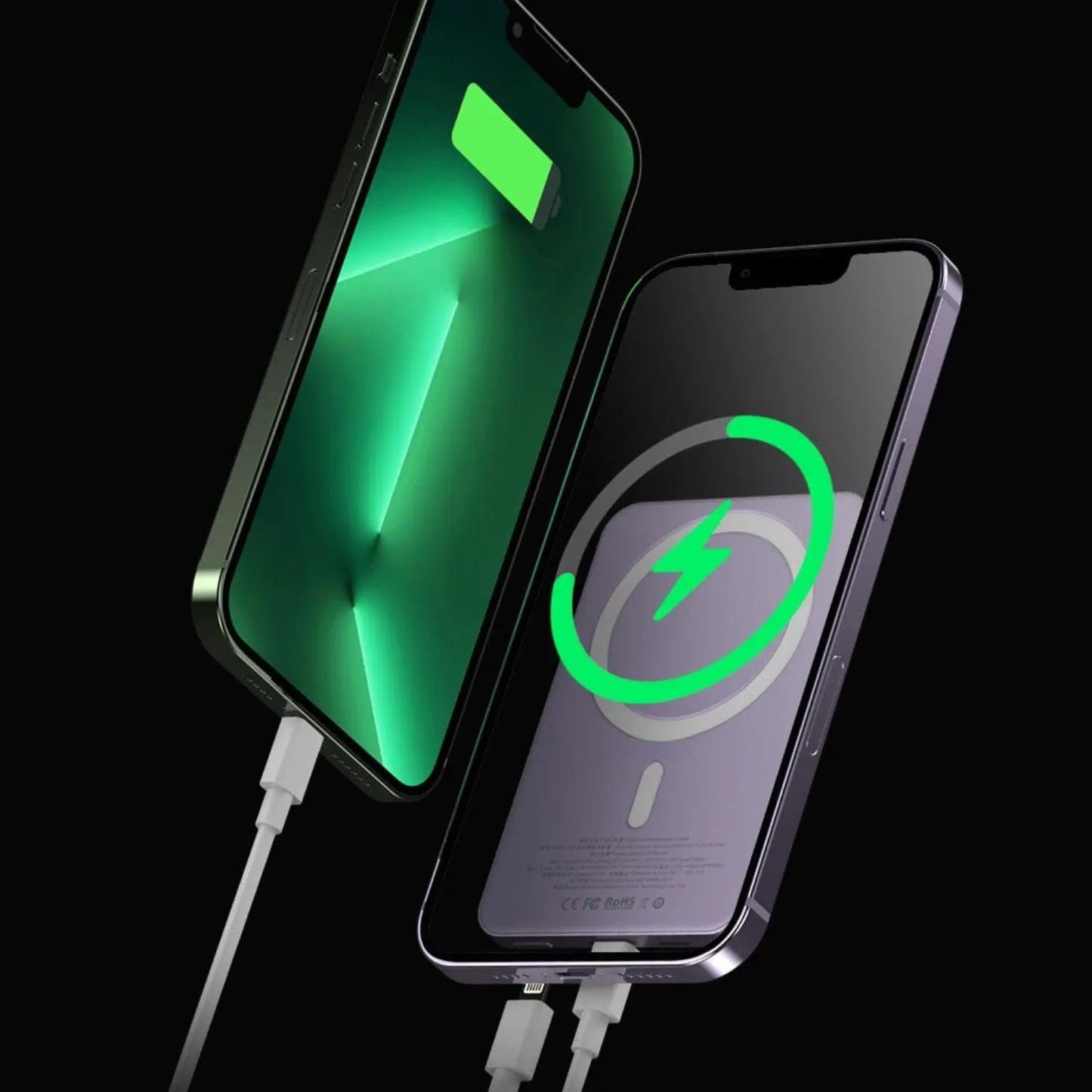 Power Bank Slim Wireless Magnetic Charger