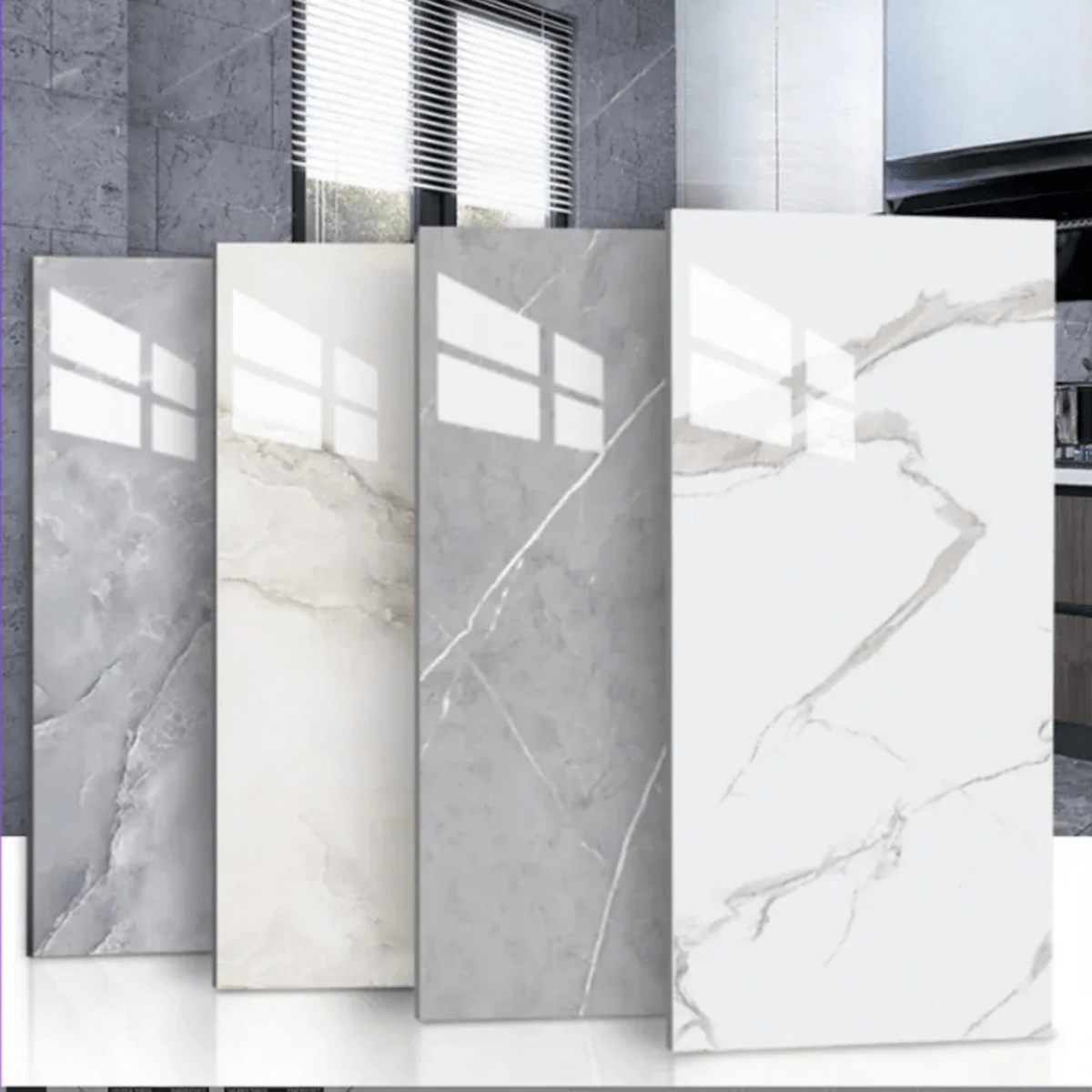 MARBLIQUE – Self-Adhesive Marble PVC Floor Tiles