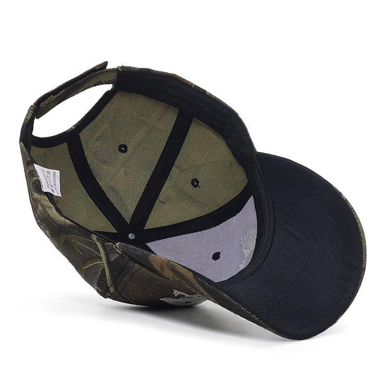 Luminous Embroidery Fishing Cap