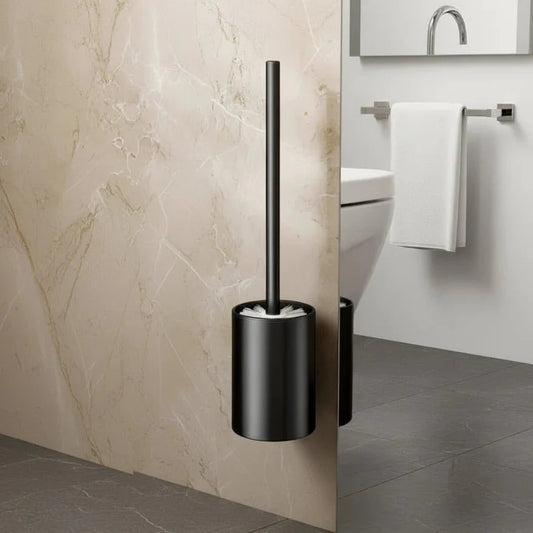 MINILOOP – Space-Saving Aluminum Toilet Brush Set for Modern Bathrooms