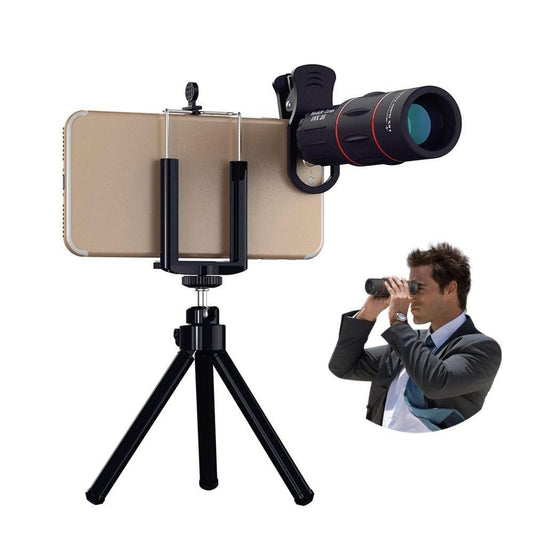 18X Telescope Zoom Lens Monocular With Tripod