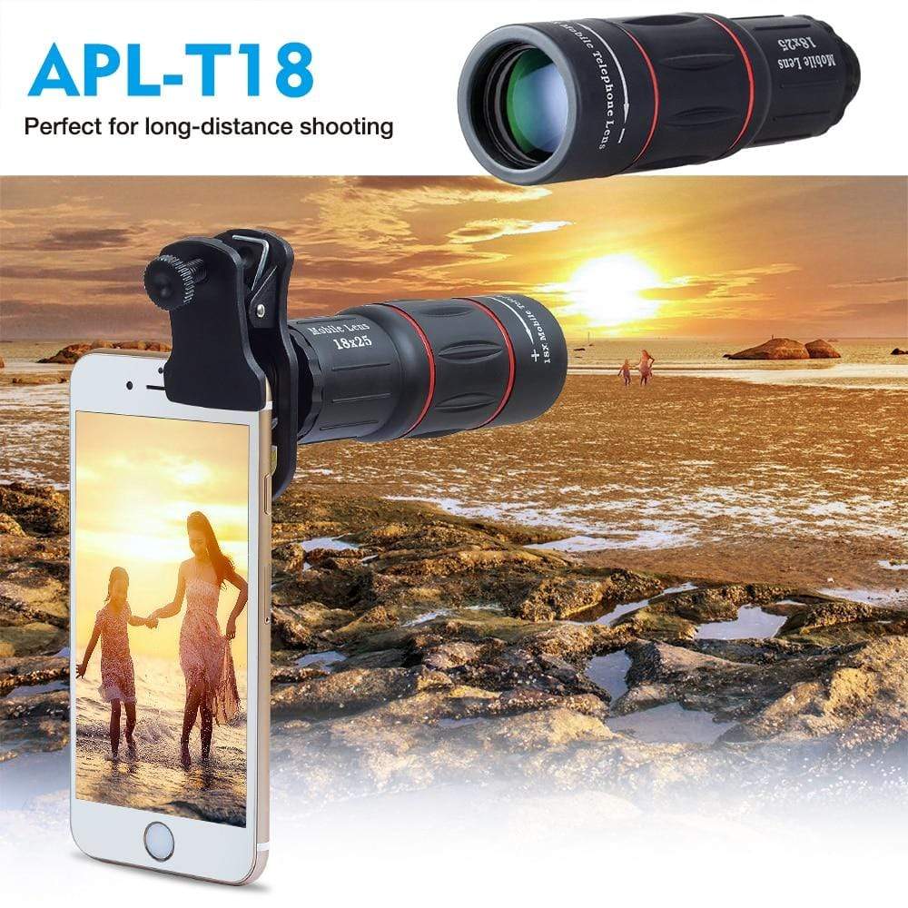 18X Telescope Zoom Lens Monocular With Tripod