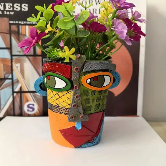 MODVASE - Modern Artistic Face Pot for Home Decor