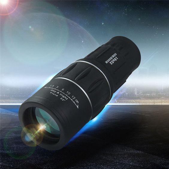 16 x 52 Super Clear Dual Focus Zoom Monocular Spotting Scope