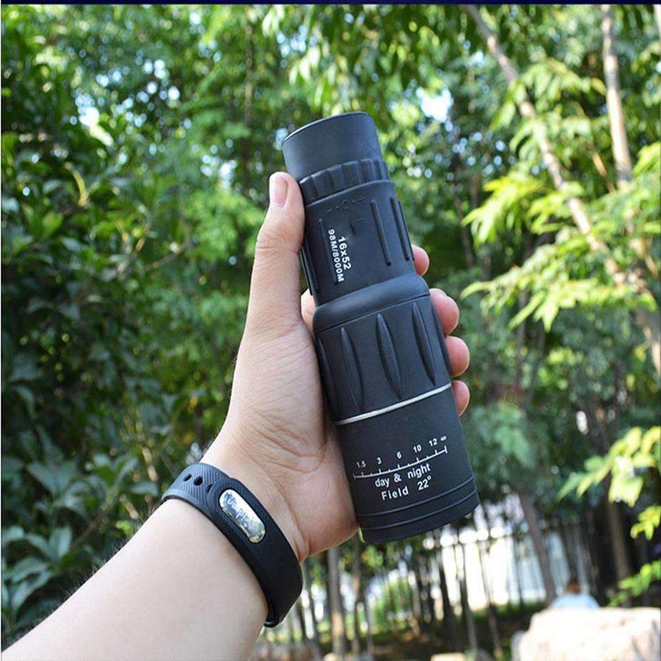 16 x 52 Super Clear Dual Focus Zoom Monocular Spotting Scope