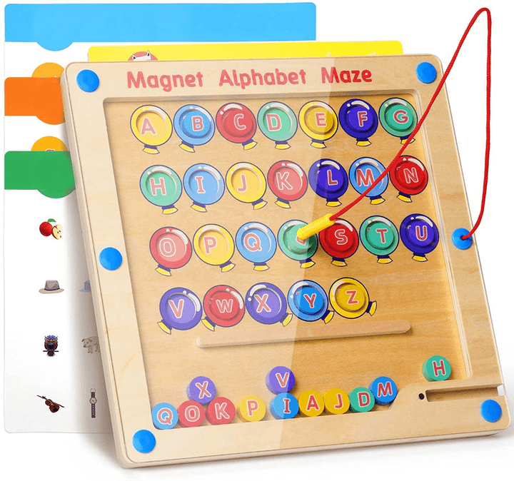 Montessori Magnetic Alphabet Maze Board