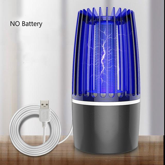 2 in 1 USB Rechargeable LED Mosquito Killer Lamp