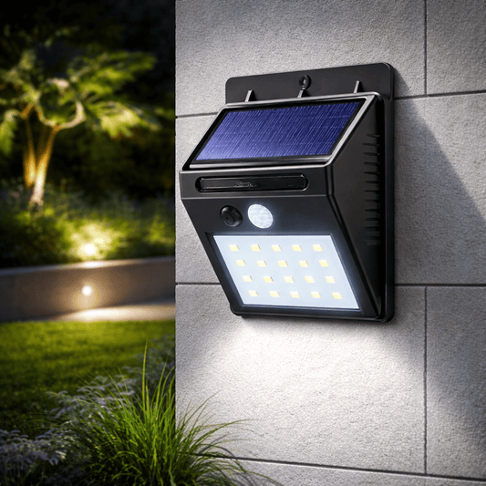 MOVEGLOW – Solar Motion Sensor Outdoor Wall Light