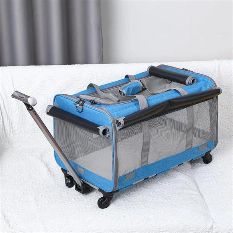 Extra Large Cat Carrier with Wheels