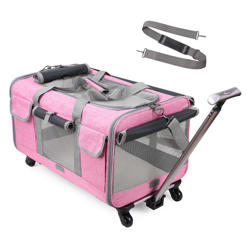 Extra Large Cat Carrier with Wheels
