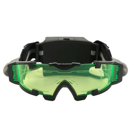 Adjustable Night Vision Goggles ( 25 Feet ) with Flip-out Lights Green Lens