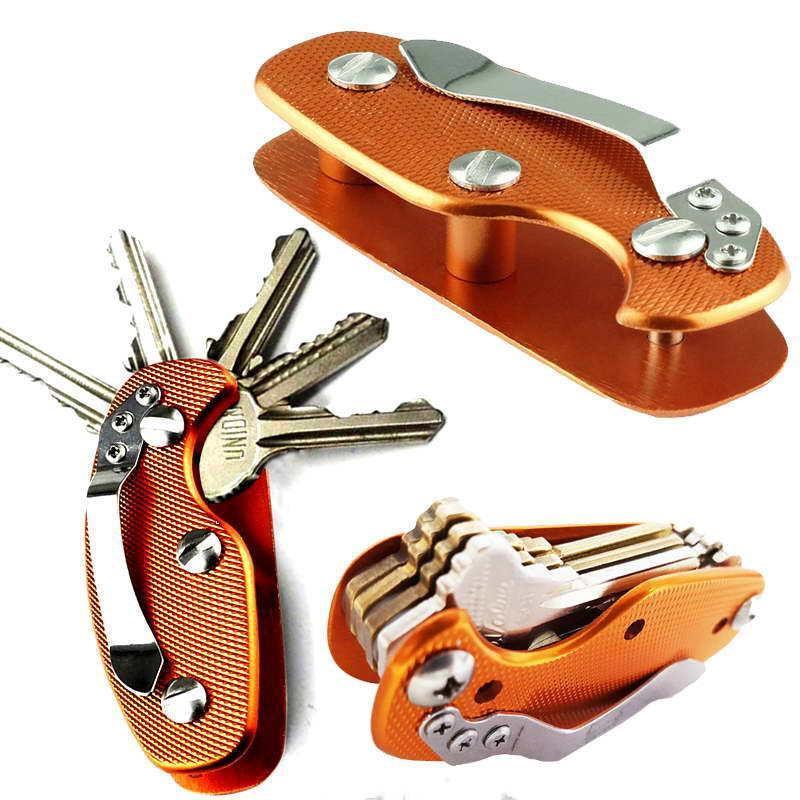 EDC Lightweight Aluminium Folding Keys Organizer