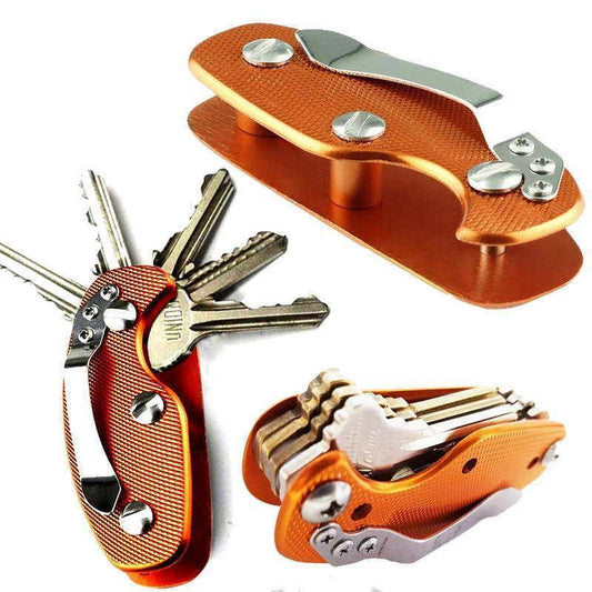 EDC Lightweight Aluminium Folding Keys Organizer