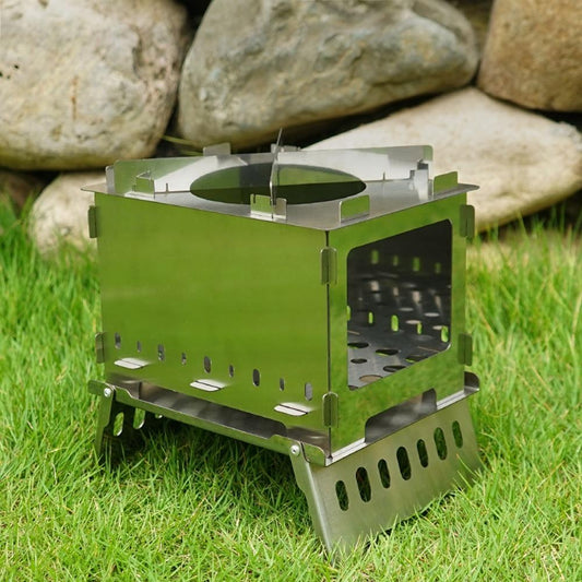 Camping BBQ Grill Wood Stove - campstove