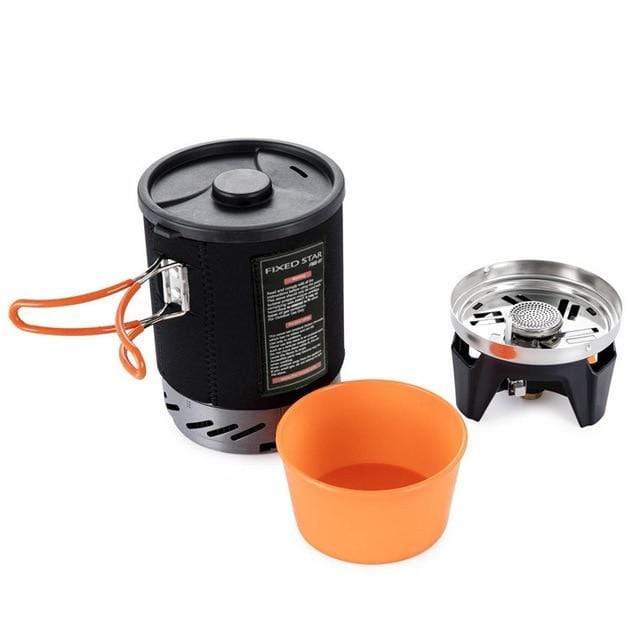 Portable Outdoor  Camping Stoves  With Stove Heat Exchanger Pot Bowl System - campstove