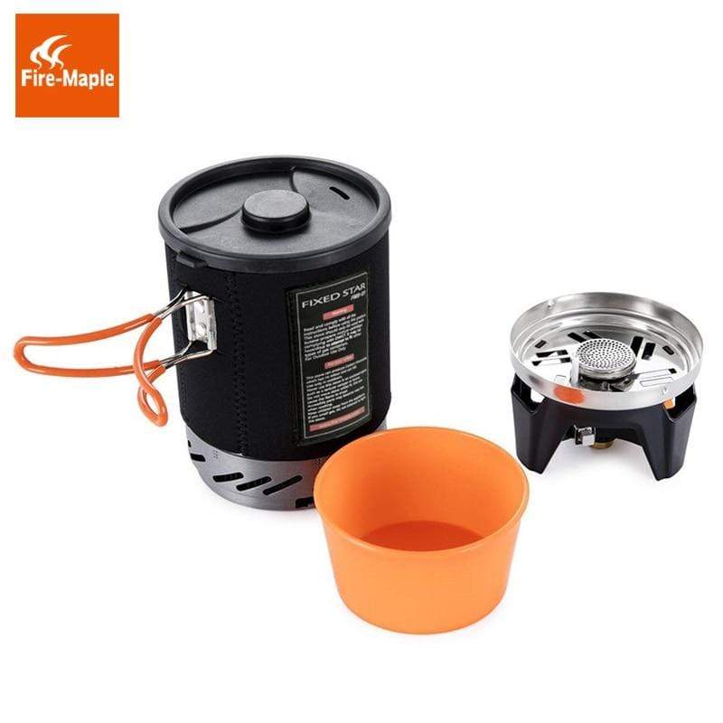 Portable Outdoor  Camping Stoves  With Stove Heat Exchanger Pot Bowl System - campstove
