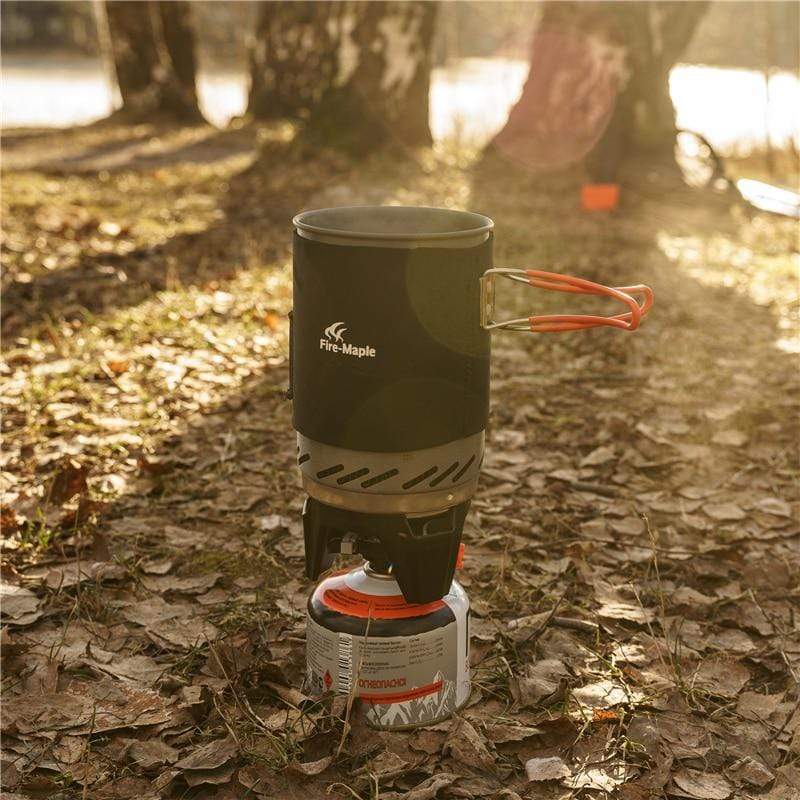 Portable Outdoor  Camping Stoves  With Stove Heat Exchanger Pot Bowl System - campstove