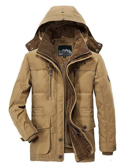 Thick Quality Cotton Fleece Parkas