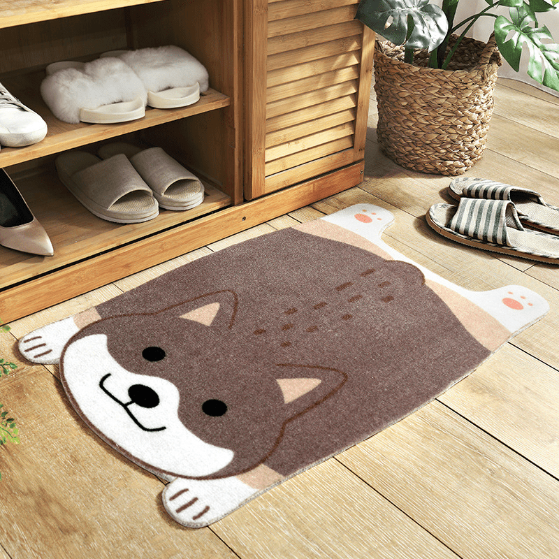 Pawprints Animal Mat – Cute Non-Slip Floor Mat for Cozy, Safe Living Spaces with Easy-Care Design