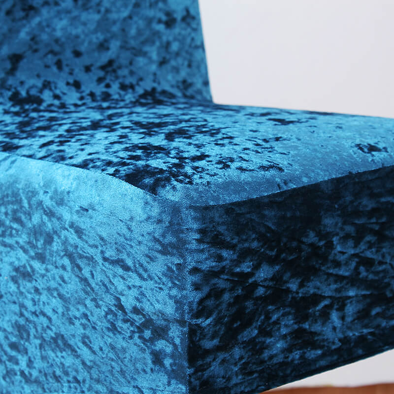 Stretch Crushed Velvet XL Chair Covers