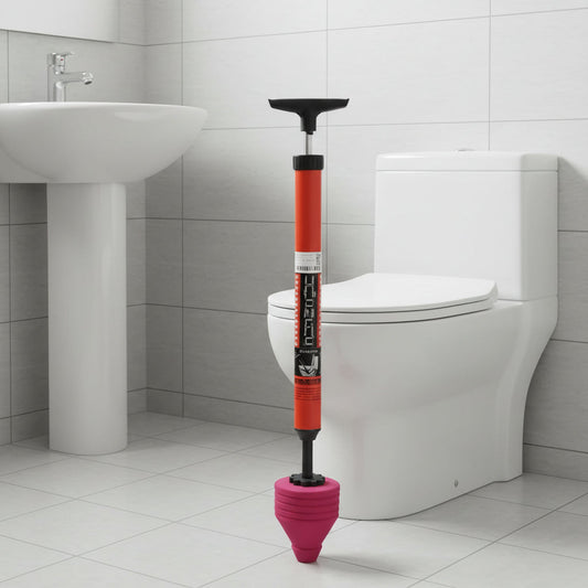 PLUNGAIR – High-Pressure Toilet Unblocker for Effective Clog Removal