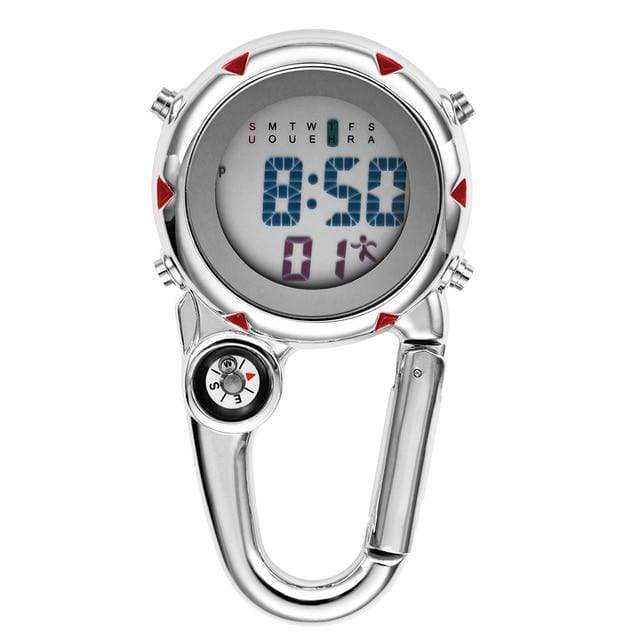 Clip-On Carabiner Pocket Watch