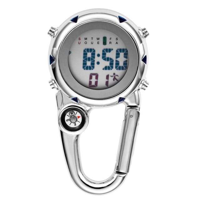 Clip-On Carabiner Pocket Watch