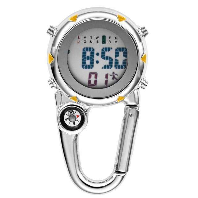 Clip-On Carabiner Pocket Watch