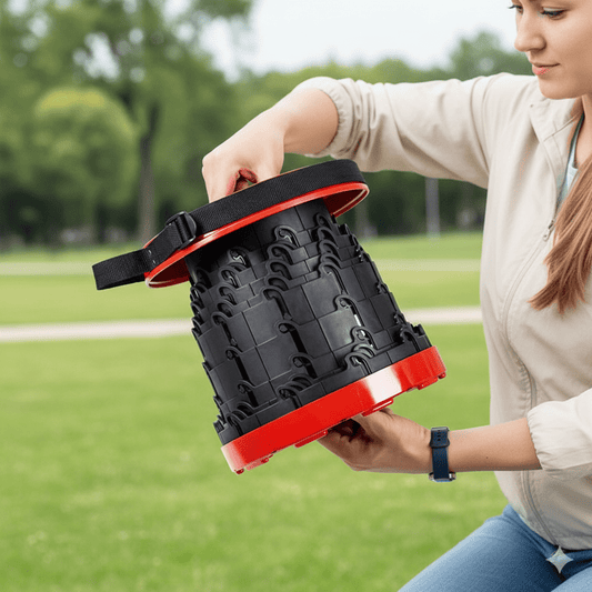 PORTABENCH – Telescopic Folding Stool for Indoor & Outdoor Comfort