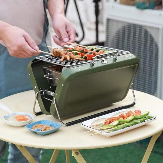 Portable Folding Barbecue Grill - campstove