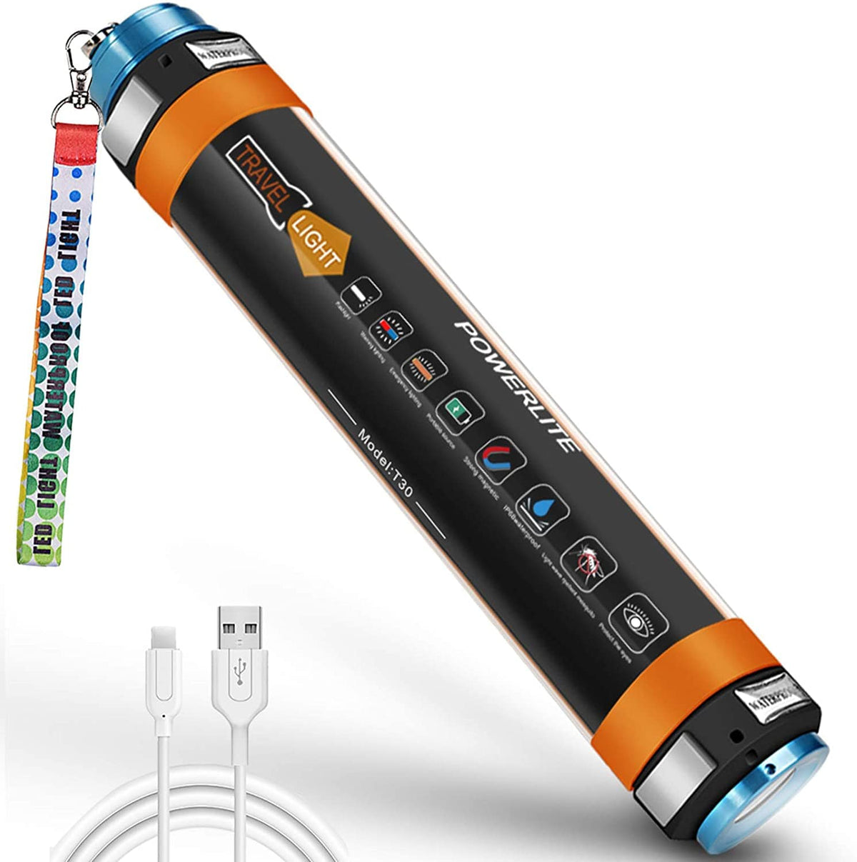 Portable Multipurpose LED Flashlight