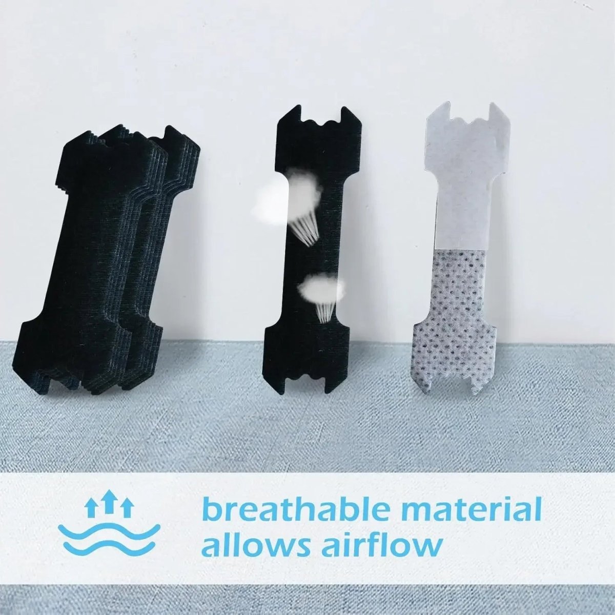 POWERFLOW – Enhanced Adhesion Nasal Strips for Comfortable Breathing