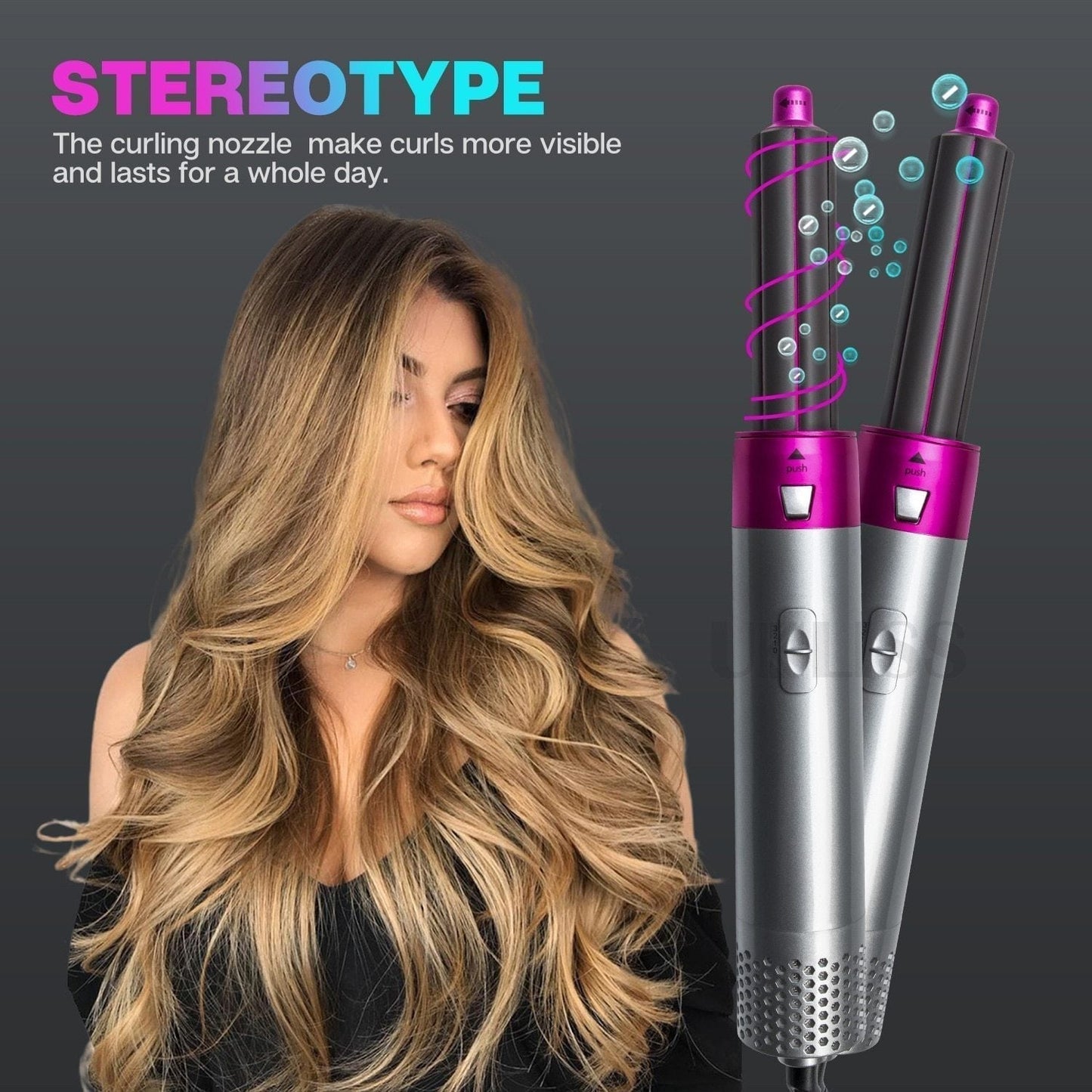 5 in 1 Professional Airwrap Complete Hair Styling Tool