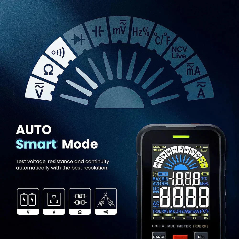 Avichic RD116 Smart Digital Multimeter – Accurate and Reliable
