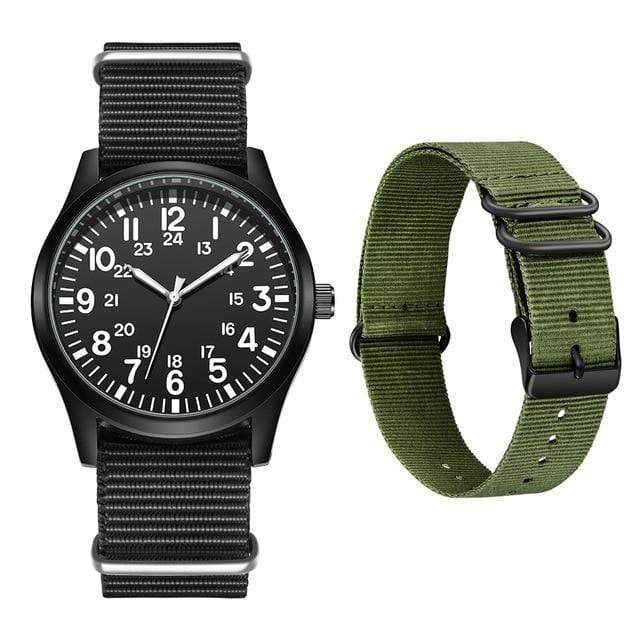 Outdoor Nylon Strap Sport Watch