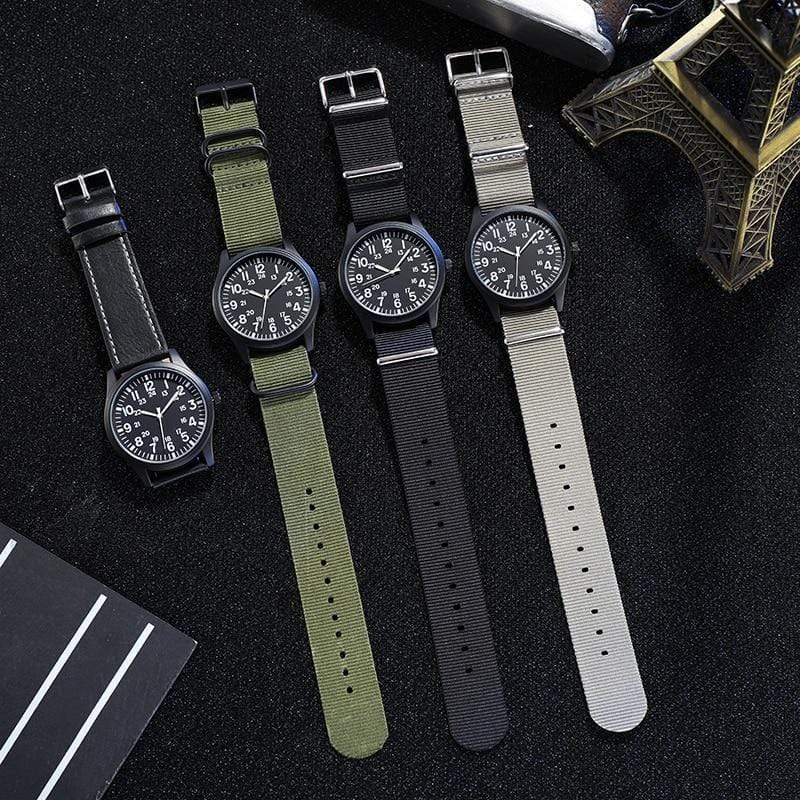 Outdoor Nylon Strap Sport Watch