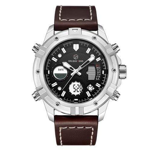 Super Sleek Digital & Waterproof Military Quartz Watch