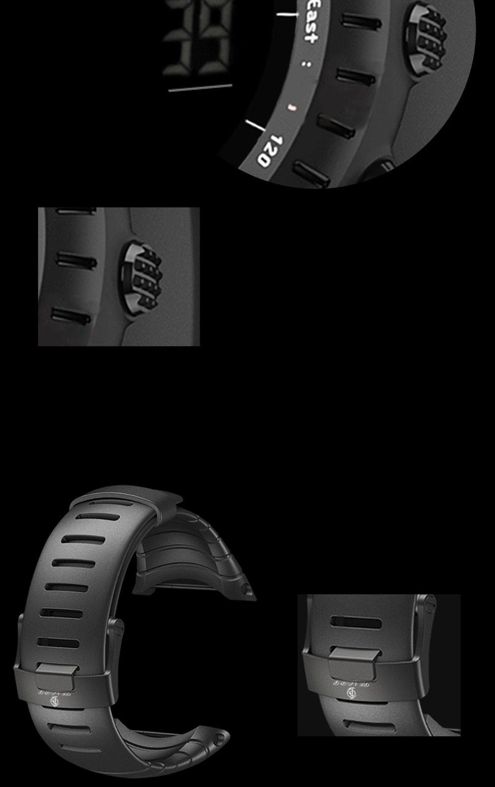 Outdoor Sport Digital Altimeter Military Watch