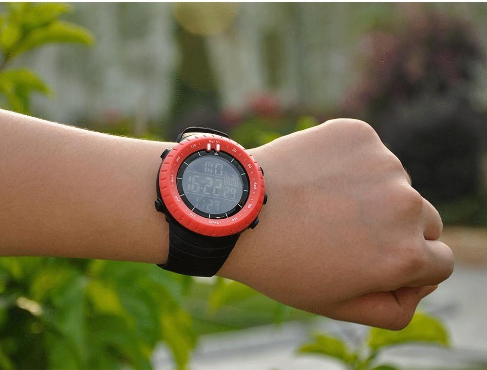 Outdoor Sport Digital Altimeter Military Watch