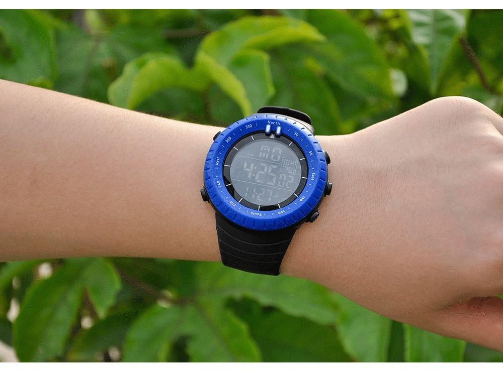 Outdoor Sport Digital Altimeter Military Watch