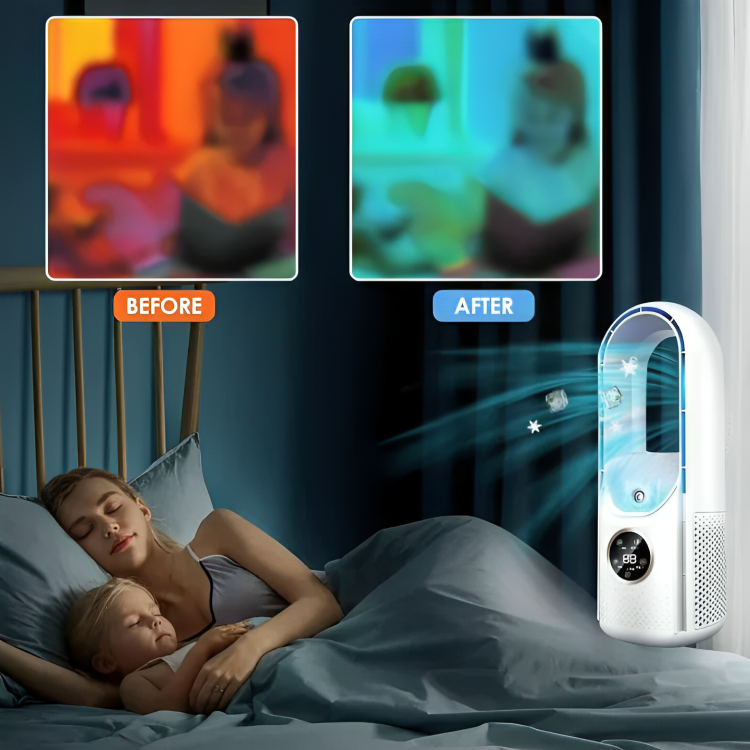 Air Cooler Bladeless Portable Quiet Fan Unit