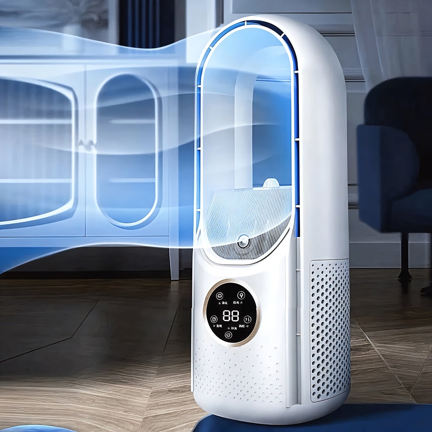 Air Cooler Bladeless Portable Quiet Fan Unit