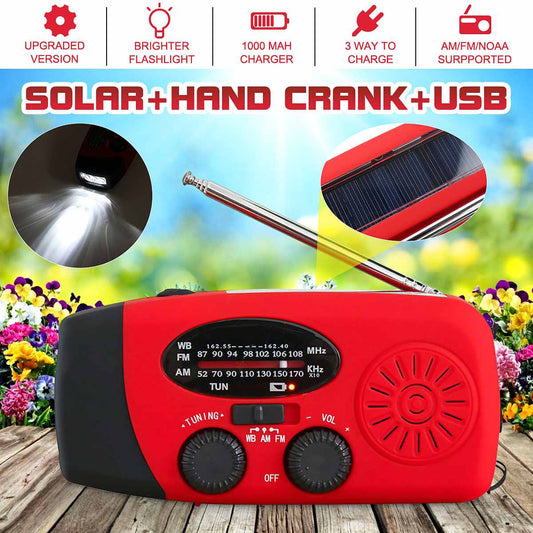 3 In 1 Multifunctional Emergency Hand Radio
