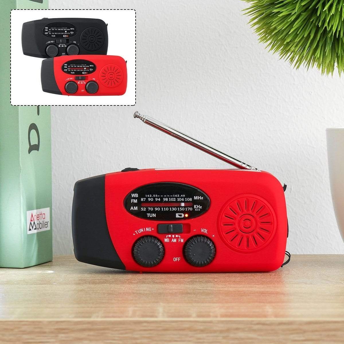 3 In 1 Multifunctional Emergency Hand Radio