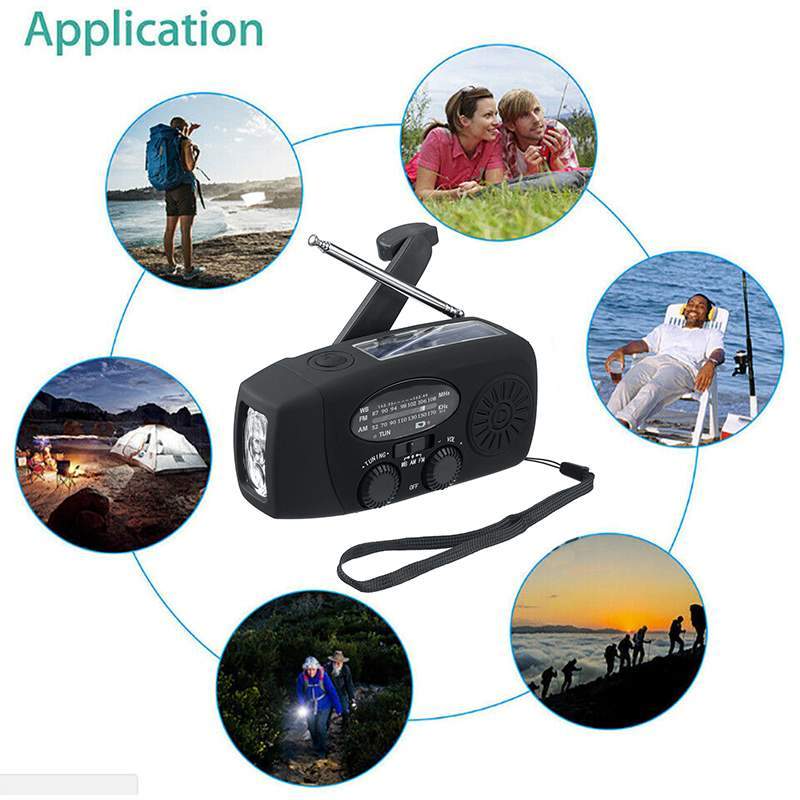 3 In 1 Multifunctional Emergency Hand Radio