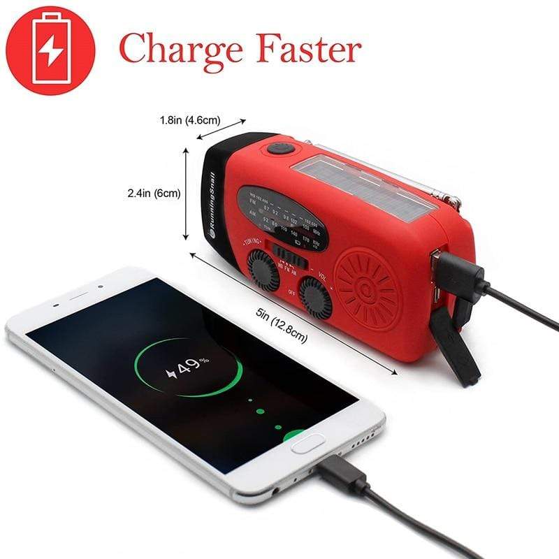 3 In 1 Multifunctional Emergency Hand Radio