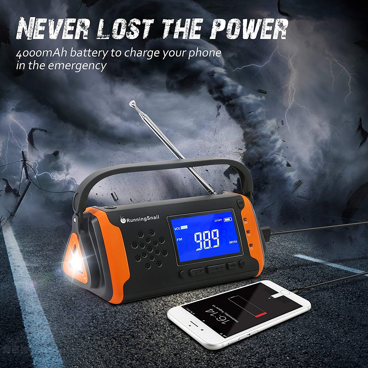 Portable Solar Emergency Radio |  Survival