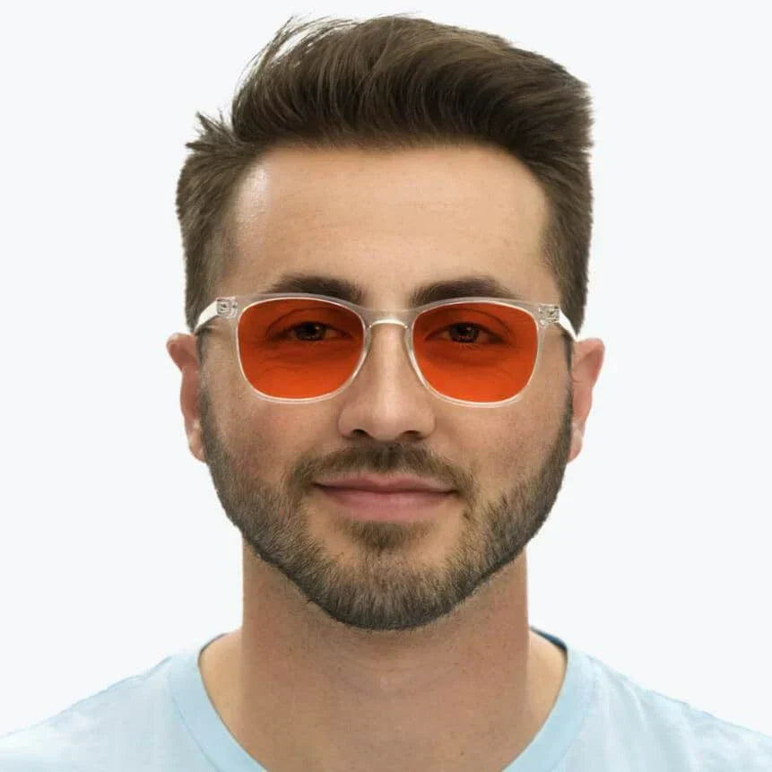 Transparent Anti-Blue Light Glasses