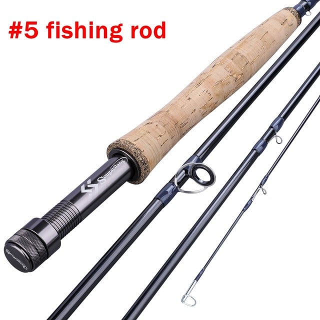 Ultralight Fly Rods and Fishing Reel Set