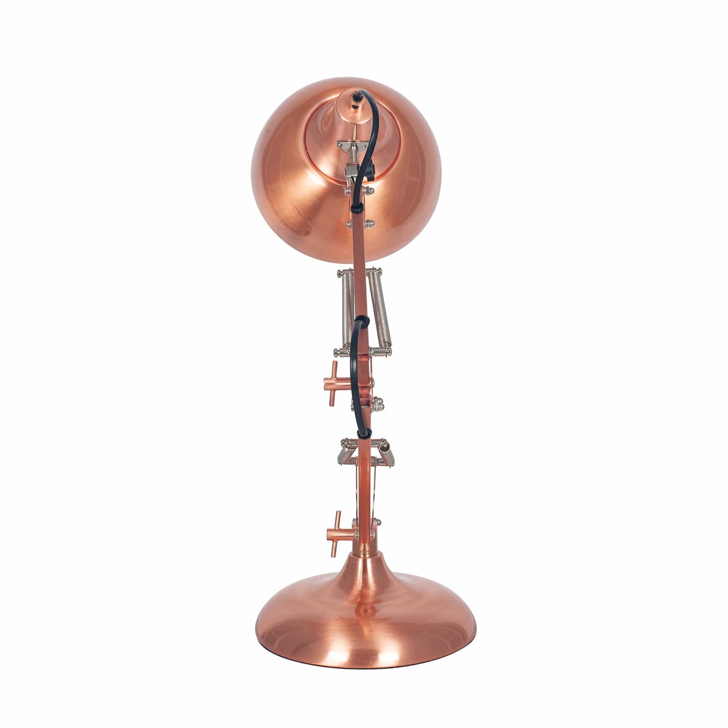 Alfredo Brushed Copper Metal Task Table Lamp